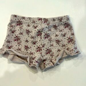 Jamie Kay Floral ruffle shorts - Size 2 year